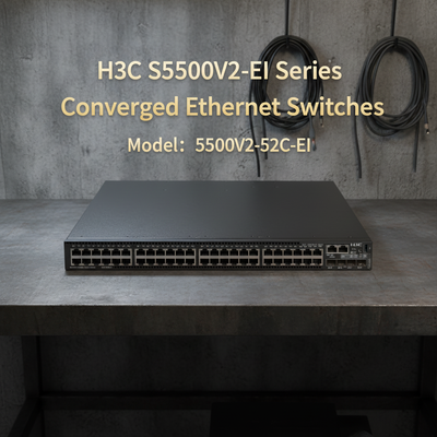 H3C S5500V2-EI Series S5500V2-52C-EI High-performance Converged Ethernet Switches