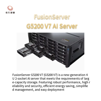 FusionServer G5200 V7 4U AI server1 hoặc 2 x 4/5th Gen Intel Xeon Bộ xử lý có thể mở rộng