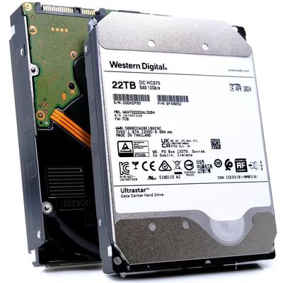 Western Digital  Ultrastar  DC HC580 Data Center HDD  Model：WUH722222AL5204