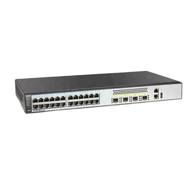 S5700 gốc 24 cổng Ethernet Switch Stock 24 10 / 100 / 1000BASE-T, 4 cổng SFP Gigabit (Combo) 24 cổng 1000 Gb 9