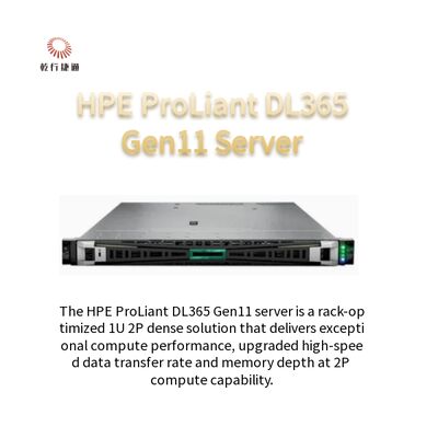 HPE ProLiant DL365 Gen11 máy chủ 1U 2P độ phân giải lớn Máy chủ có thể mở rộng cho doanh nghiệp đang phát triển