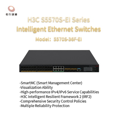 H3C S5570S-EI Series 5570S-36F-EI High Performance Intelligent Ethernet Switches